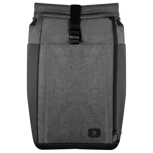 Mochila Perfect Choice PC-084693 Bolsa Lateral, Hasta 15.6", Poliéster, Gris