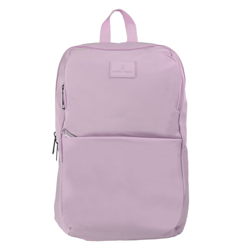 Mochila Perfect Choice PC-084815 2 Compartimentos, Tamaño Max de Pantalla 14", Poliéster, Color Lila
