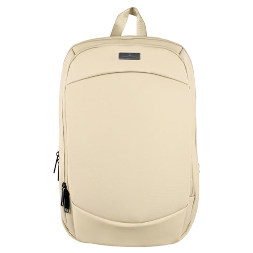Mochila Perfect Choice PC-085096 Tamaño Max de Pantalla 15.6", Cloruro de Polivinilo (pvc), Poliéster, Color Gris Pardo