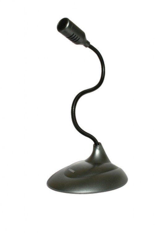 Microfono Perfect Choice Flexible para Escritorio Negro