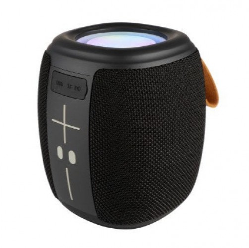 Bocina Perfect Choice Novel Drum Bt, Inalámbrico y Alámbrico, Universal, Negro