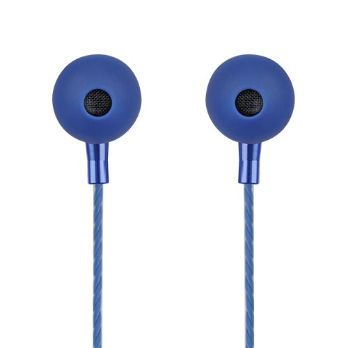 Audífonos Perfect Choice Audífonos In-ear con Micrófono Stretto Azul Intra Auditivo, Alámbrico, 3.5 mm, Azul