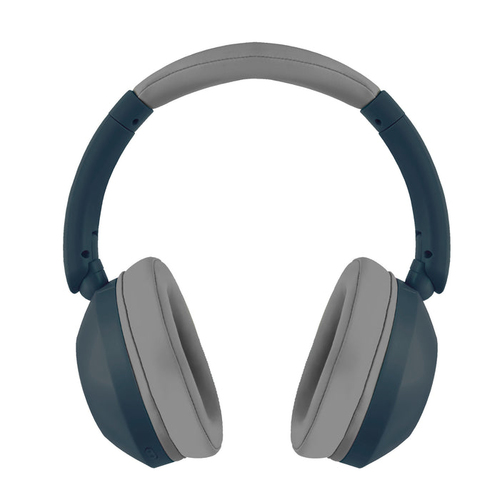 Audifonos Perfect Choice Soundia, On-ear, Bluetooth 5.3, 10 m Alcance, 8 Horas Bateria, USB-C, Azul