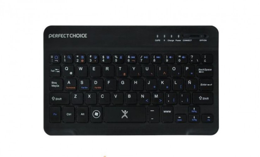 Mini Teclado Perfect Choice Inalambrico Bluetooth