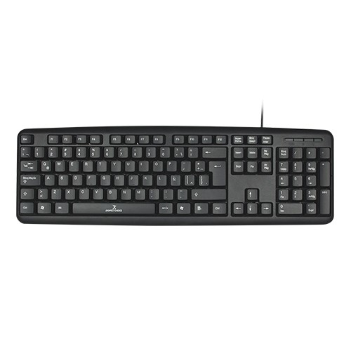 Teclado Perfect Choice PC-201038, Interfaz USB, Teclado Numerico, Color Negro