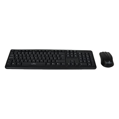 Kit Teclado y Mouse Perfect Choice PC-201076 USB, Interruptor de Membrana, Alambrico, 1000 dpi, Negro