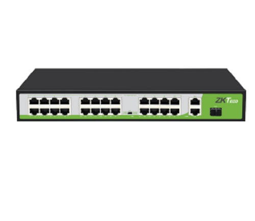 Switch Zkteco PE242-300-C RJ-45 24, Fast Ethernet (10/100)