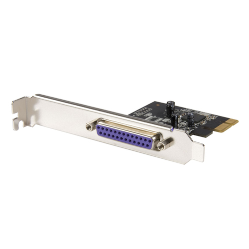 Tarjeta Startech.com PEX1P2 PCIe, Paralelo, Negro, Acero