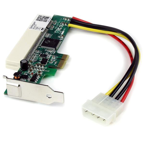 Tarjeta Adaptador Startech PCI Express a PCI, Bajo Perfil, (PEX1PCI1)