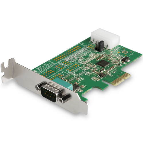Tarjeta Startech.com PCIe, de Serie, Verde