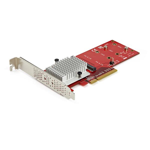 Tarjeta Startech.com PCIe, M.2, Rojo