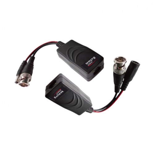 Accesorios Dahua Technology PFM802 Balun de Video, Universal, BNC, Negro
