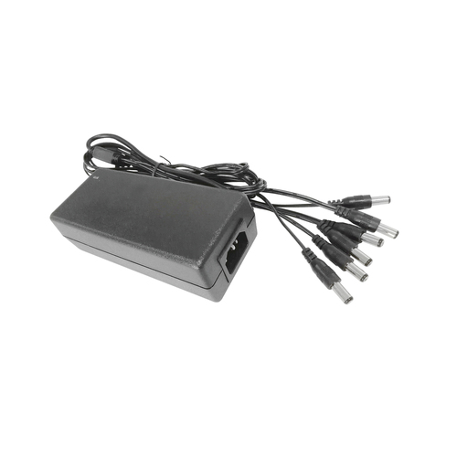 Fuente de Alimentacion Epcom para Camaras de Vigilancia 12VCC 6a, con 6 Salidas Macho