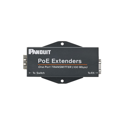 Extensor de Red Panduit POEXTX1, Transmisor de Red, Cat5e, 89.2 mm, 25.6 mm, 50.3 mm