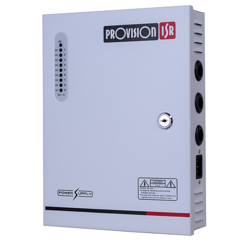 Fuente de Poder Provision-isr Pr-10a9ch+, 100 - 240 V, 47 - 63 Hz, +12v, 10 A, 85%, Sobrecorriente, Sobrevoltaje, Cortocircuito