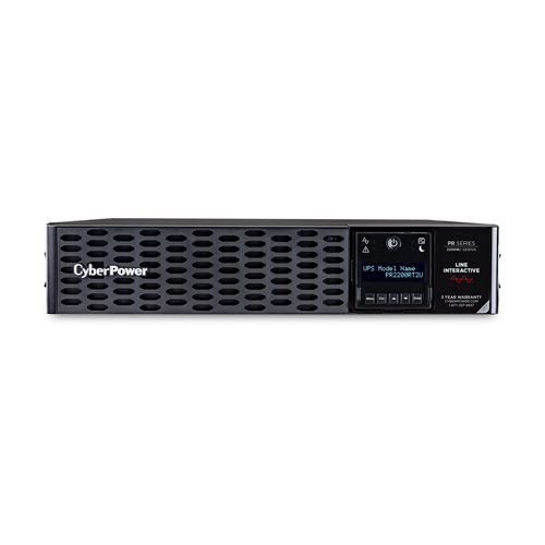 No Break Cyberpower PR2200RT2U 2.2 kVA / 2200 W, 2430 J, Entrada 155 V, 8 Salidas AC, Negro