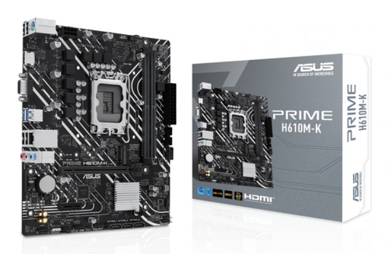 Tarjeta Madre Asus Prime H610M-K Lga 1700, DDR5-SDRAM, M.2, Micro ATX