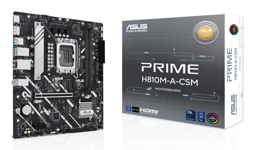 Tarjeta Madre Asus Prime H810M-A-CSM Lga 1851, 2 DDR5-SDRAM, Micro ATX