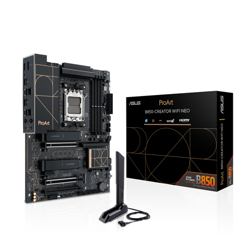 Tarjeta Madre Asus Proart B850-CREATOR WiFi Neo Socket AM5, 4 DDR5-SDRAM, WiFi