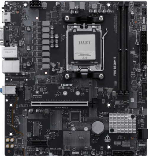 Tarjeta Madre MSI Pro B840M-B, Micro-ATX, Socket AM5, 128GB DDR5, HDMI para AMD
