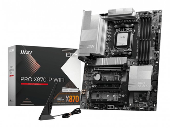Tarjeta Madre MSI Pro X870-P WiFi Socket AM5, 4 DDR5-SDRAM, WiFi