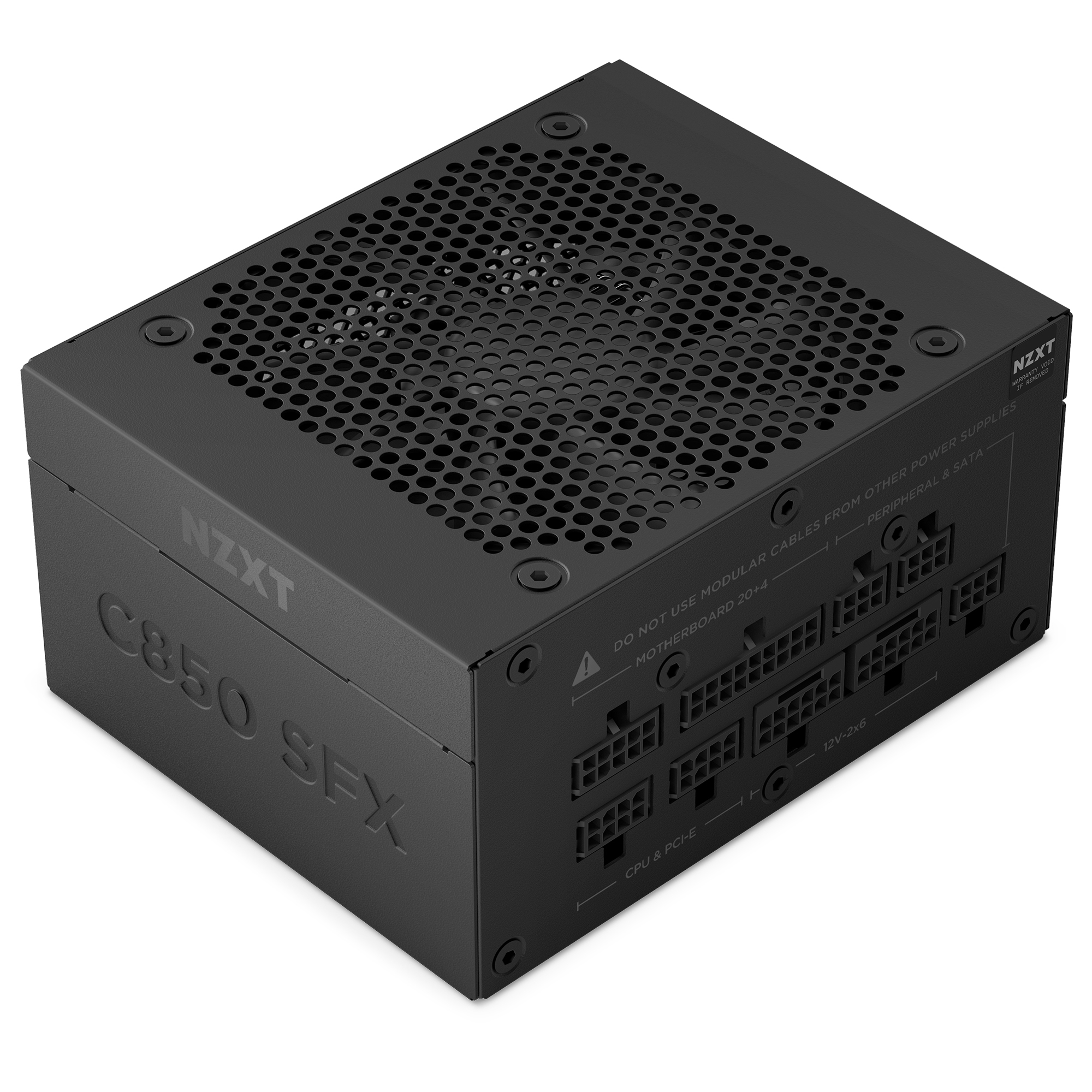 Fuente de Poder Nzxt C850 Sfx, 850W, 80 Plus Gold, Full Modular, Negro