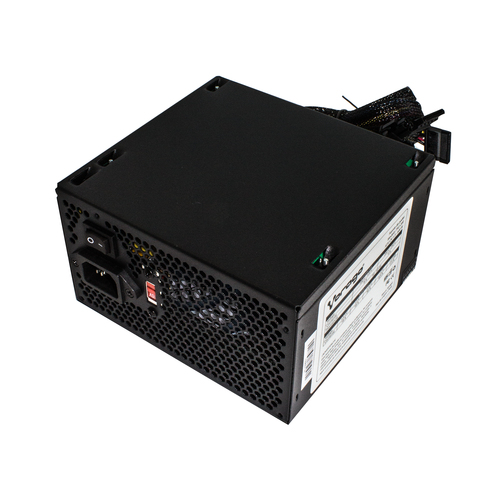 Fuente de Poder Vorago PSU-200, 600W, 20+4 Pin, Iluminada, Negro