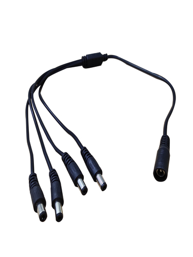 Cable Saxxon Tipo Pulpo SUWB07 de 1 Conector Hembra Entrada a 4 Salidas Macho
