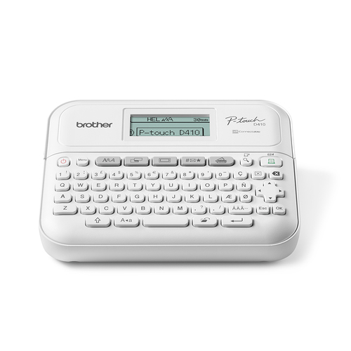 Impresora de Etiquetas Brother PT-D410 Transferencia Térmica, USB