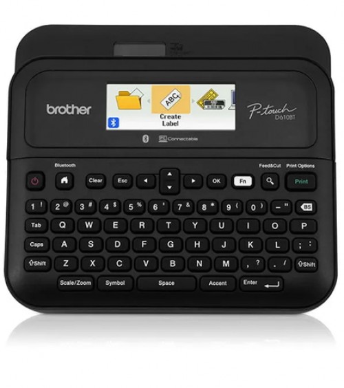 Impresora de Etiquetas Brother PTD610BT Transferencia Térmica, USB, Bluetooth