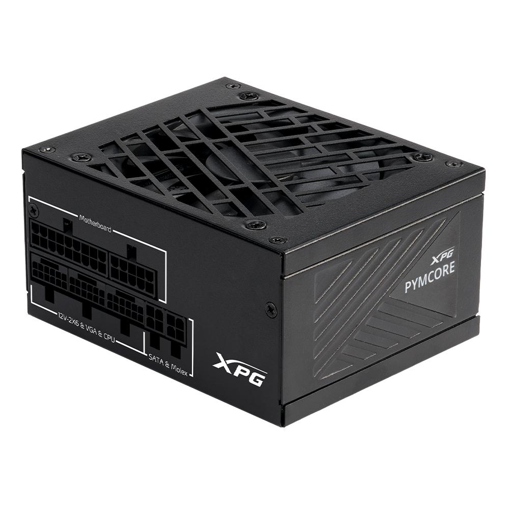Fuente de Poder XPG Pymcore 850W Sfx, 80 Plus Gold, ATX 3.1, Full Modular