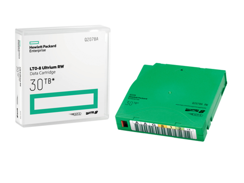 Cartucho de Datos Hpe LTO-8 Ultrium de 30 TB Rw 700 MB/s Original