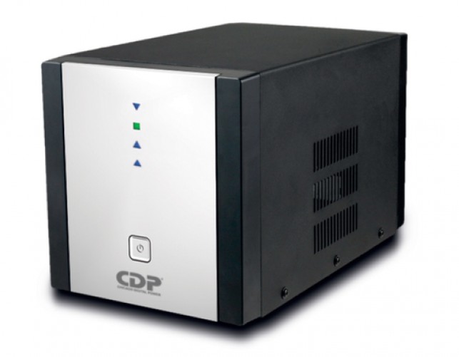 Regulador CDP R-AVR3008 3000VA, 1500W, 8 Contactos, Negro/gris