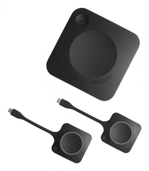Adaptador Inalámbrico Barco Clickshare C-10 Res. Máx. (HDMI) 3840 x 2160 Pixeles, Formato 2160p, 2.4 / 5 GHz, Distancia 30 m, Corriente Alterna, HDMI, Color Negro
