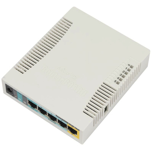 Access Point Mikrotik RB951UI-2HND 2.4 GHz, PoE, Blanco