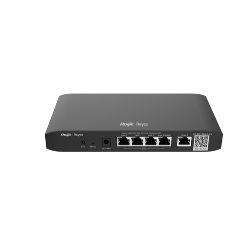 Ruteador Alambrico PoE Ruijie Networks RG-EG105G-P-V3 Gigabit Ethernet, 4 RJ-45
