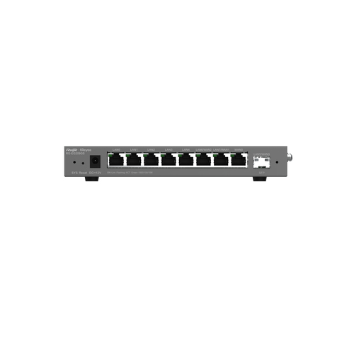 Balanceador y Gateway Ruijie Networks RG-EG209GS Gigabit, 9 RJ-45, 8 Puertos GIGABIT/1 Puerto SFP
