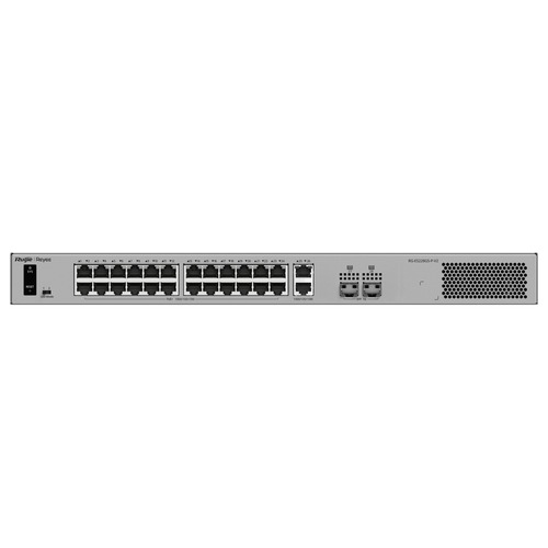 Switch Layer 2 Smart Cloud Managed / 28 Puertos Gigabit / 24 Puertos Poe+ 370 W / Switching 56 Gbps / Forwarding 41.664 Mpps / Proteccia?n 6 Kv / CCTV Mode