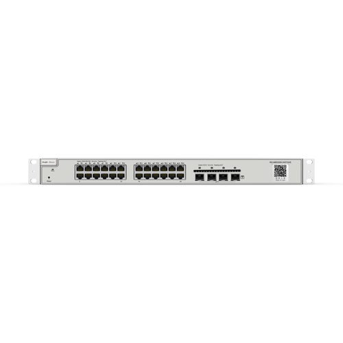 Switch Ruijie Networks RG-NBS3200-24GT4XS Gestionado, L2, RJ-45 24, Gigabit Ethernet (10/100/1000), Gris