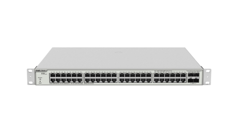 Switch Ruijie Networks RG-NBS3200-48GT4XS-P-V2 Gestionado, L2, RJ-45 48, Gigabit Ethernet (10/100/1000), (PoE +) 48, 48 PoE, Gris