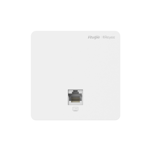 Access Point Ruijie Networks Rg-rap1200(f), Montaje en Pared, Doble Banda Wi-fi 5 AC1300 Hasta 1267 Megabits por Segundo, 2 Puertos Fast Ethernet.