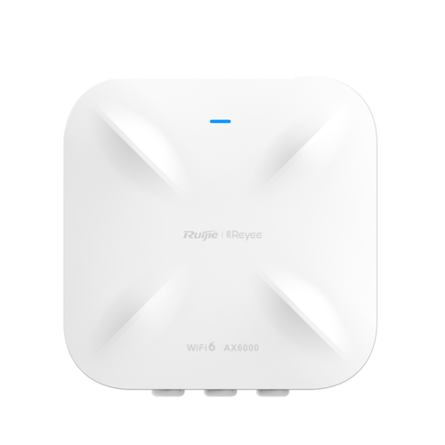 Punto de Acceso Inalambrico Ruijie Industrial, Wi-fi 6, Omnidireccional 5.95Gbps, Mu-mimo 4x4