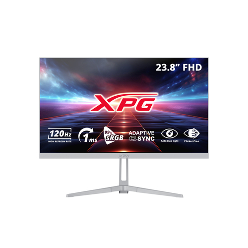 Monitor Gamer XPG Rift R24F2 LED 23.8", 1920x1080 Full HD, 120Hz, HDMI/DP, Blanco