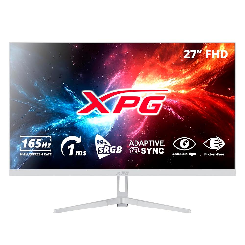 Monitor Gamer XPG Rift R27F6 LCD 27", 1920x1080 Full HD, Freesync, 165Hz, HDMI/DP, Blanco