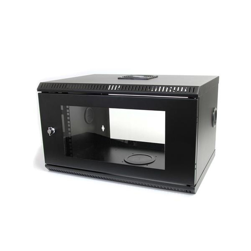 Gabinete Rack Startech para Servidores de Montaje en Pared con Puerta de Acrílico 6U 19 Pulgadas RK619WALL