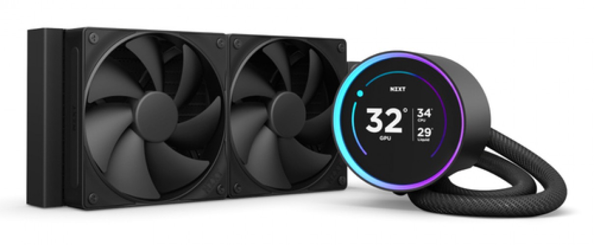 Sistema de Enfriamiento Liquido Nzxt Kraken Elite 240mm, 2000 rpm, Intel/AMD, Negro
