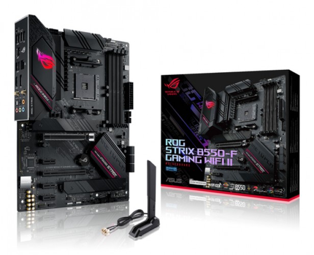 Tarjeta Madre Asus ROG Strix B550-F Gaming WiFi II, AMD AM4, PCIe 4.0, WiFi 6E, 2.5gbe, Dual M.2, 12+2 Fases, Bluetooth