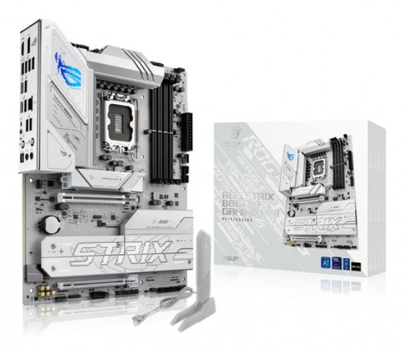 Tarjeta Madre Asus ROG Strix B860-A Gaming WiFi, Socket Intel Lga 1851, ATX, DDR5, PCIe 5.0, 4 Ranuras M.2, WiFi 7, LAN 2.5g, USB4.