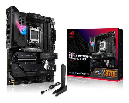Tarjeta Madre Asus ROG Strix X870E-E Gaming WiFi Socket AM5, 4 DDR5-SDRAM, WiFi, HDMI