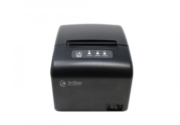 Impresora de Recibo 3nstar RPT006W Térmica Directa, Impresora de Tpv, Inalámbrico y Alámbrico, USB, 79.5 mm, Negro
